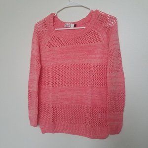 NWOT SO | Coral Knit Sweater